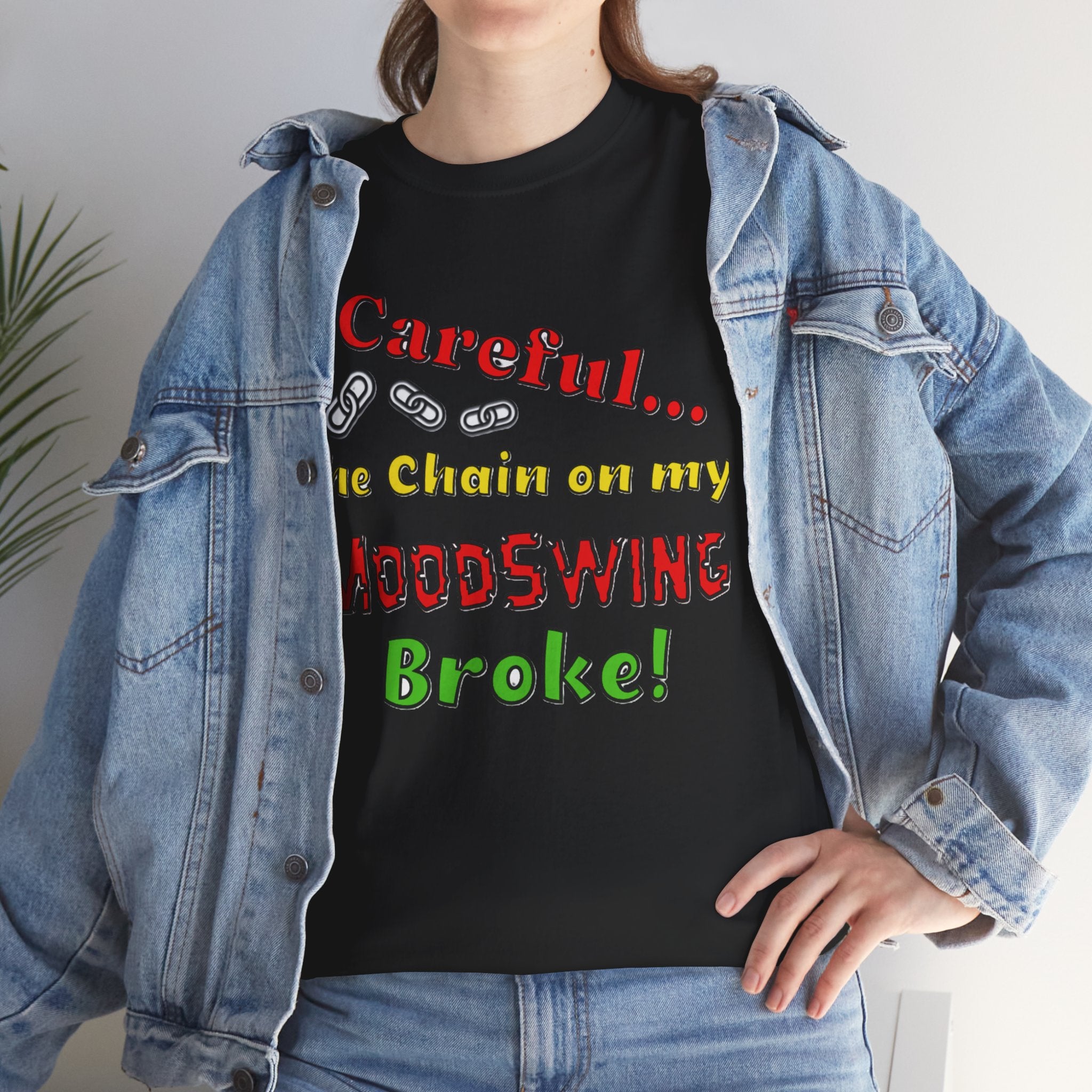 Mood Swing Humor Tee - Fun Graphic Shirt, Casual Wear, Gift for Friends, Quirky Apparel, Humor Lover's Gift