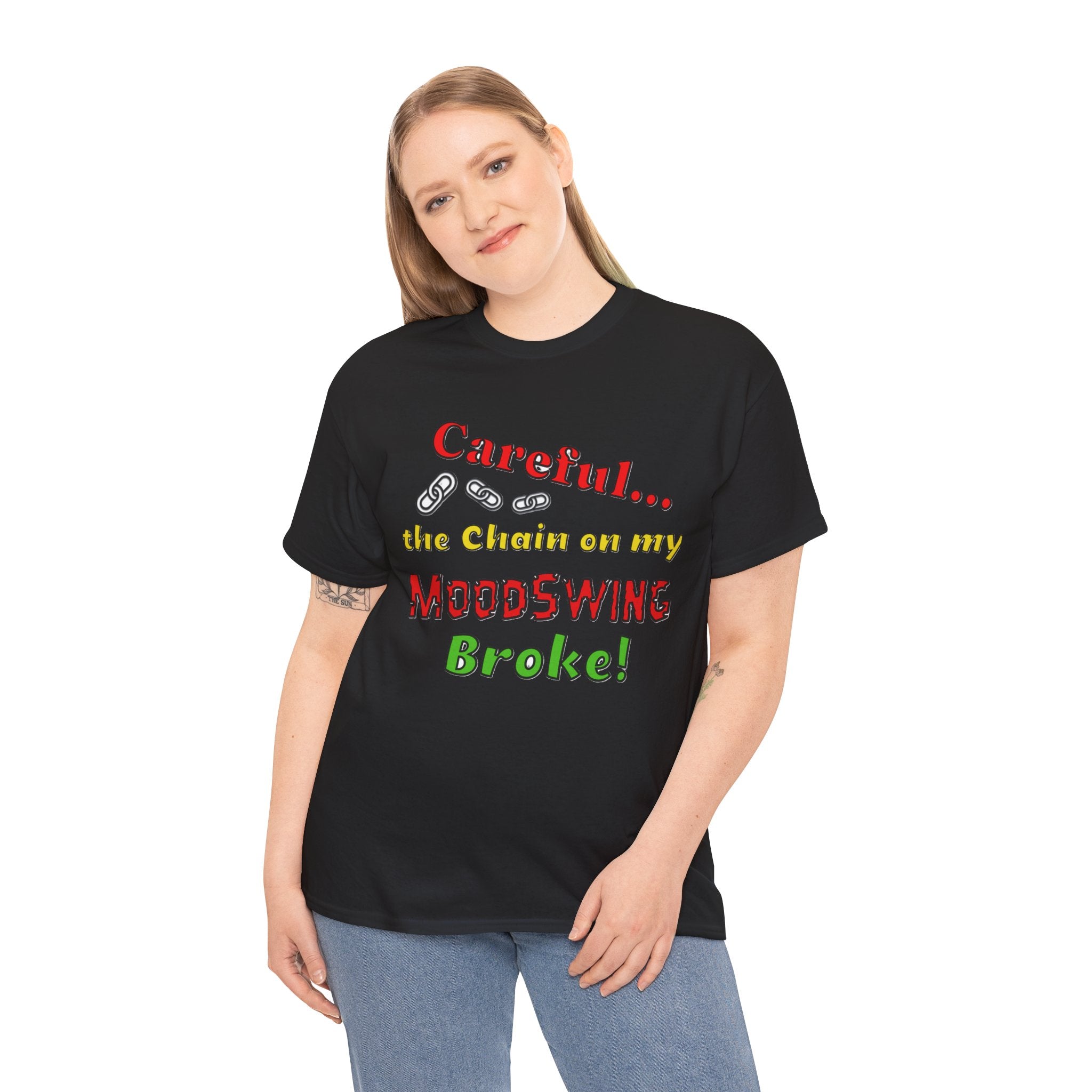 Mood Swing Humor Tee - Fun Graphic Shirt, Casual Wear, Gift for Friends, Quirky Apparel, Humor Lover's Gift