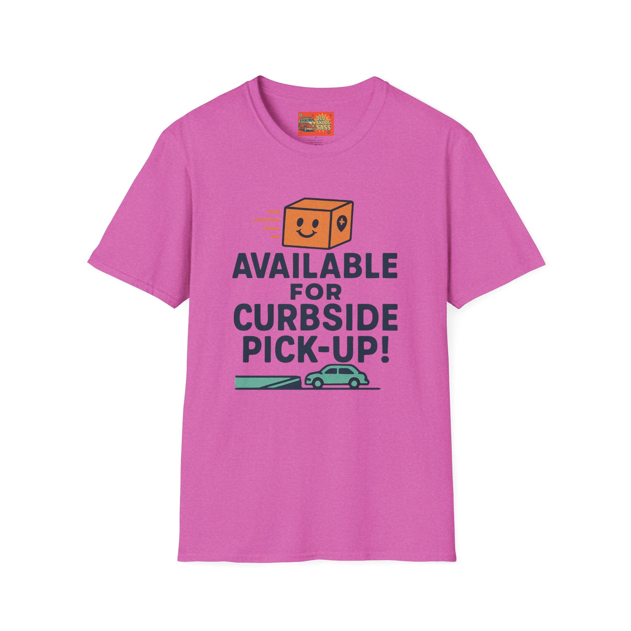 Curbside Pickup T-Shirt | Funny Unisex Tee for Delivery Lovers | Gift for Entrepreneurs | Casual Wear for Home & Work