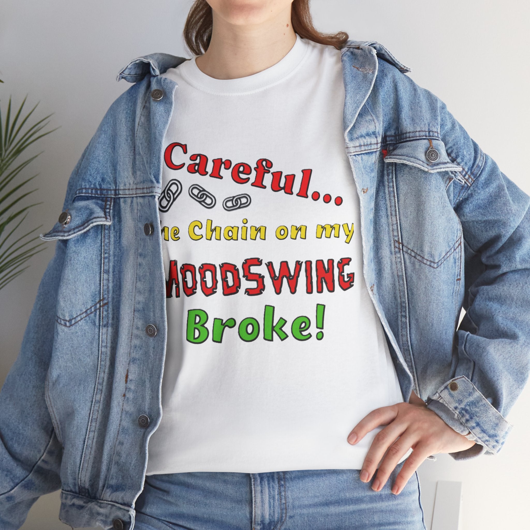 Mood Swing Humor Tee - Fun Graphic Shirt, Casual Wear, Gift for Friends, Quirky Apparel, Humor Lover's Gift