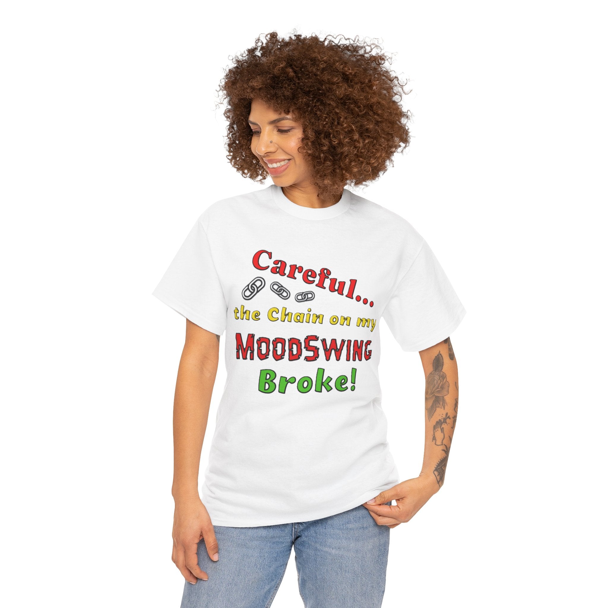Mood Swing Humor Tee - Fun Graphic Shirt, Casual Wear, Gift for Friends, Quirky Apparel, Humor Lover's Gift