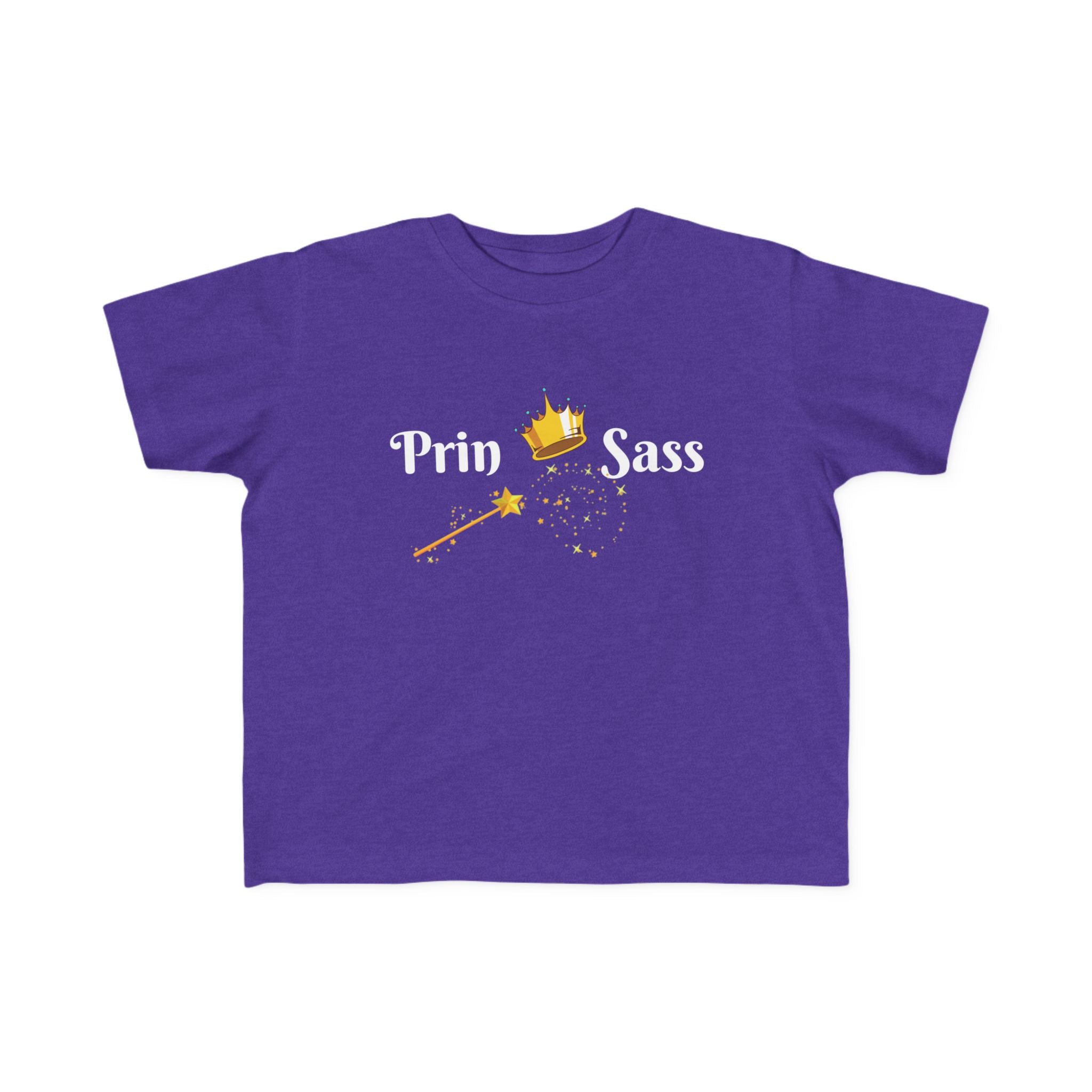 Toddler Princess Sass T-Shirt, Cute Kids Tee, Birthday Gift, Toddler Apparel, Playtime Shirt, Fun Children's Clothing